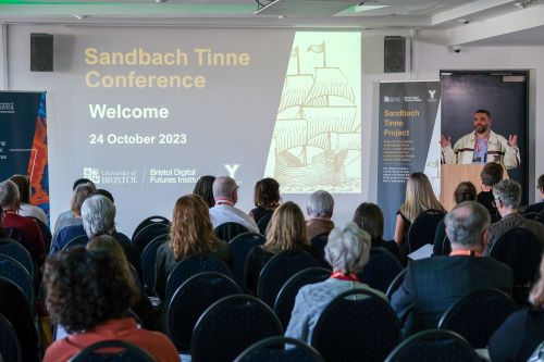 Sandbach Tinne Malik speaking
